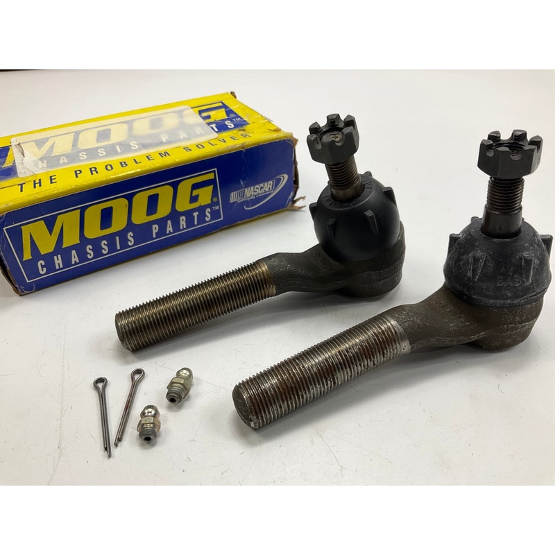 (2) Moog ES2072RL Steering Tie Rod End - Front Outer
