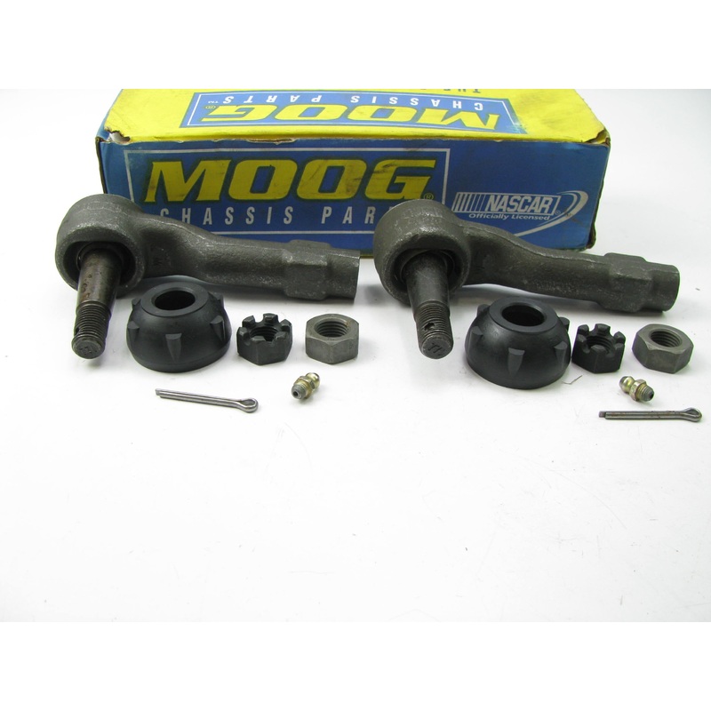 (2) Moog ES2262RL Front Outer Steering Tie Rod Ends 1986-1997 Ford Aerostar