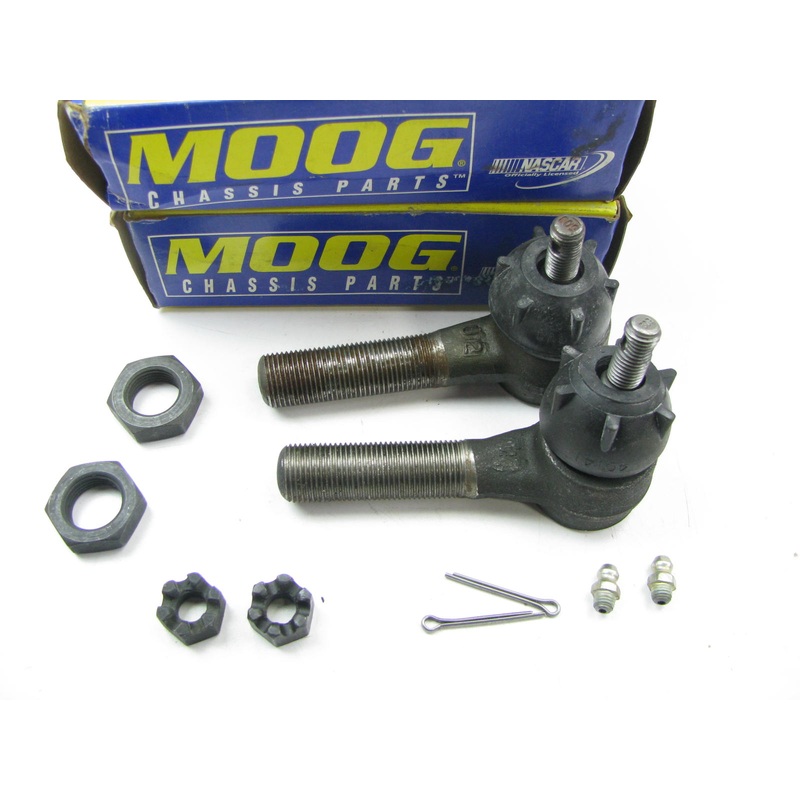 (2) Moog ES3198RL Steering Tie Rod End - Front Outer