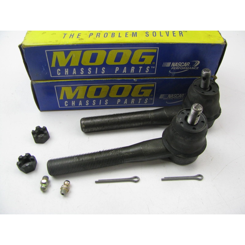 (2) Moog ES3529 Steering Tie Rod End - Front Outer