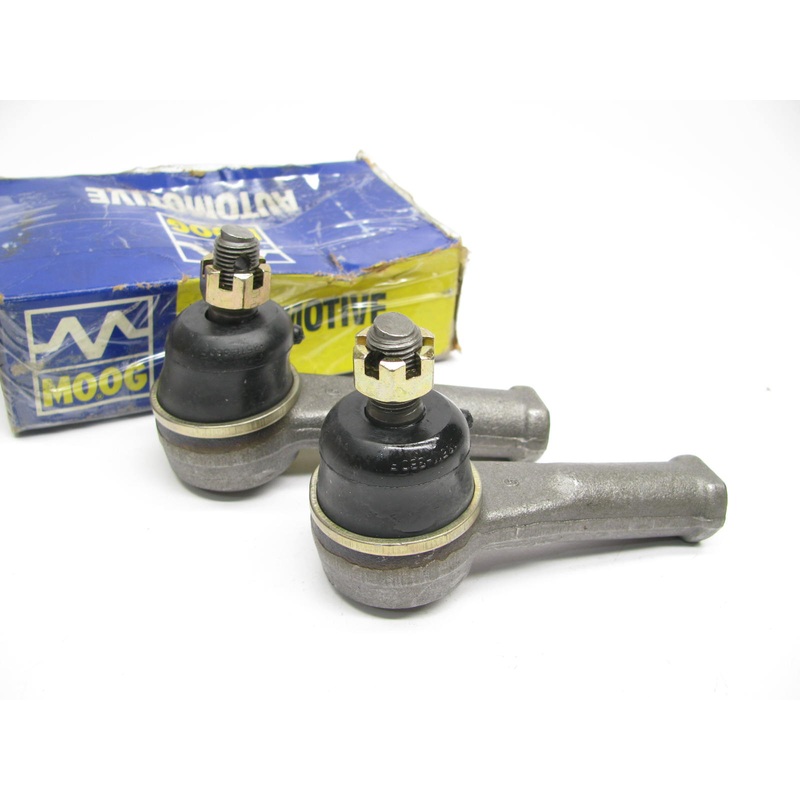 (2) Moog ESF-125 FRONT OUTER Steering Tie Rod End
