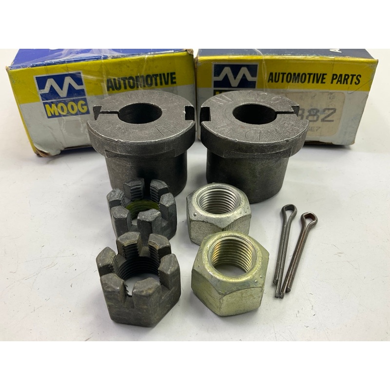 (2) Moog K-8382 FRONT Camber Bushing Kit - 1/4 Deg For 1985-1996 Ford Ranger 4X4