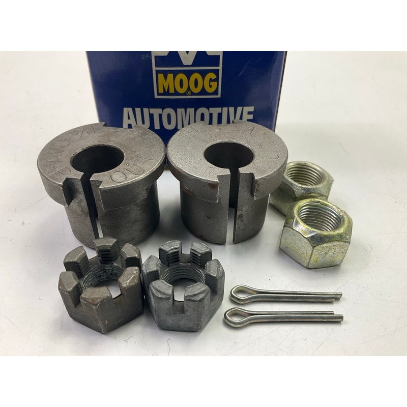 (2) Moog K-8387 FRONT Caster / Camber Kit 1985-1996 Ford Ranger 4X4 1-1/2 Degree