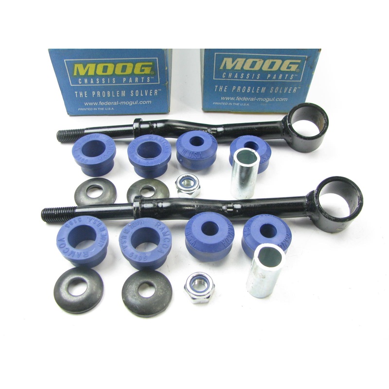 (2) Moog K3174 Suspension Stabilizer Sway Bar Link Kit - Front