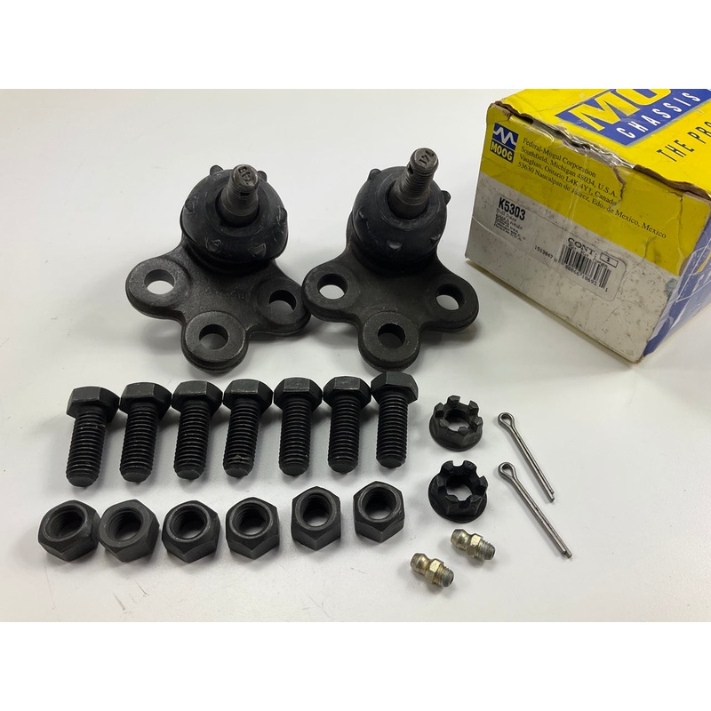 (2) Moog K5303 Suspension Ball Joint Assembly - Front Lower