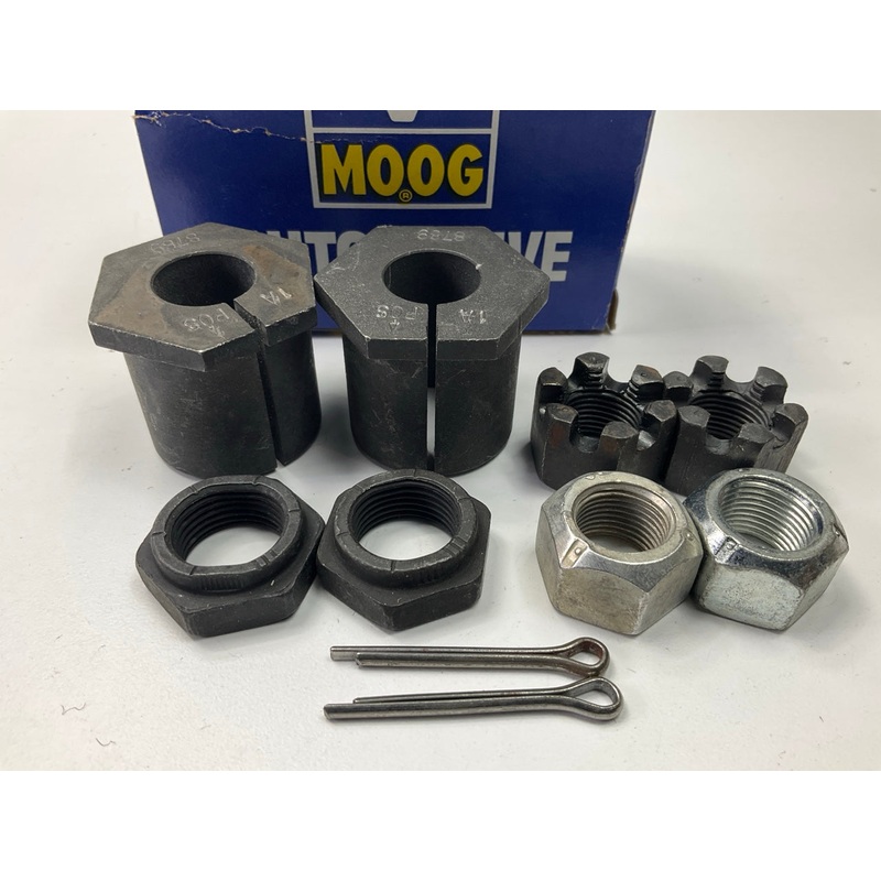 (2) Moog K8367 Front Suspension Alignment Camber Bushing - 1 Degree RWD