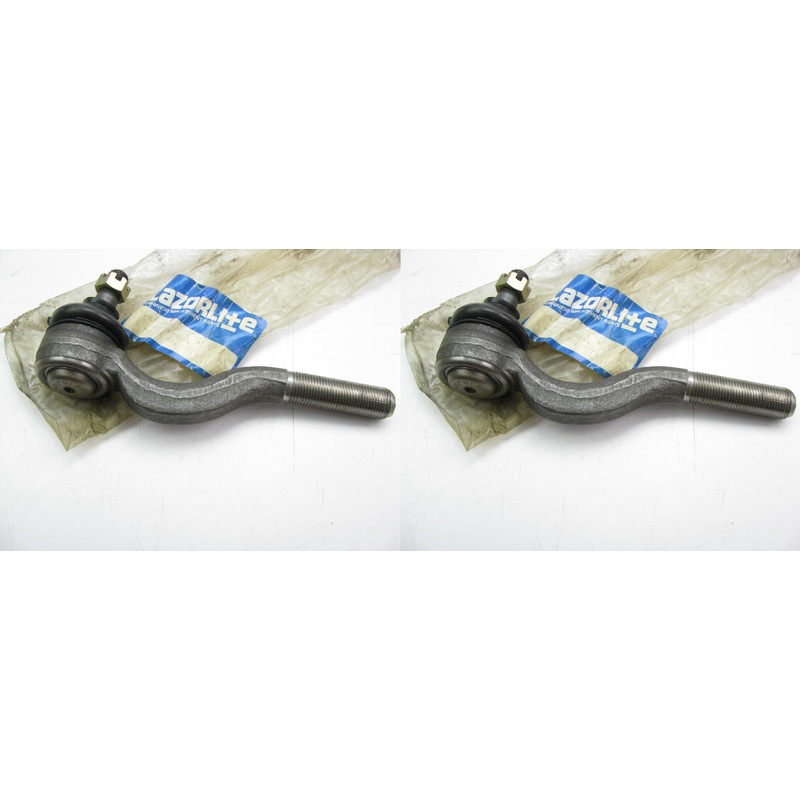 (2) Lazorlite L85-1400 Front Inner Steering Tie Rod Ends For 1972-76 Corona MKII