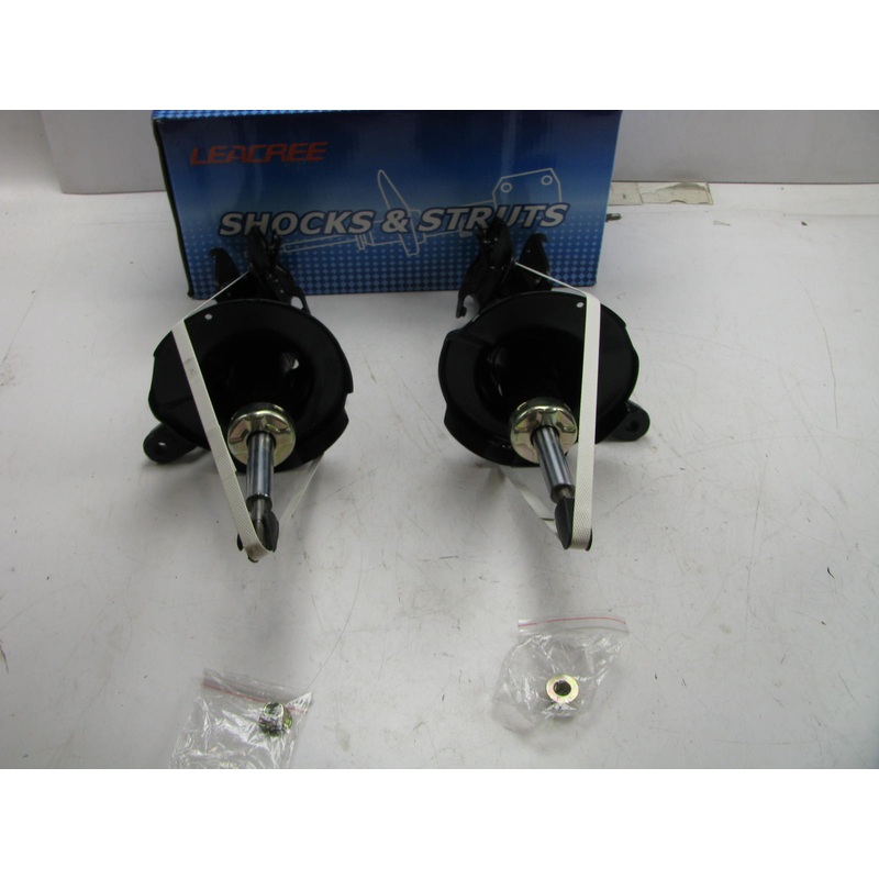 (2) Leacree 50714349 Front Struts PAIR - 2003-05 Honda Civic 01-03 Acura EL
