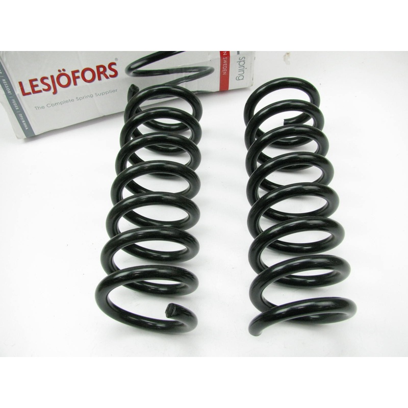 (2) Lesjofors 2704-270044 Front Coil Springs 1996-99 Mercedes E300 1996-03 E320