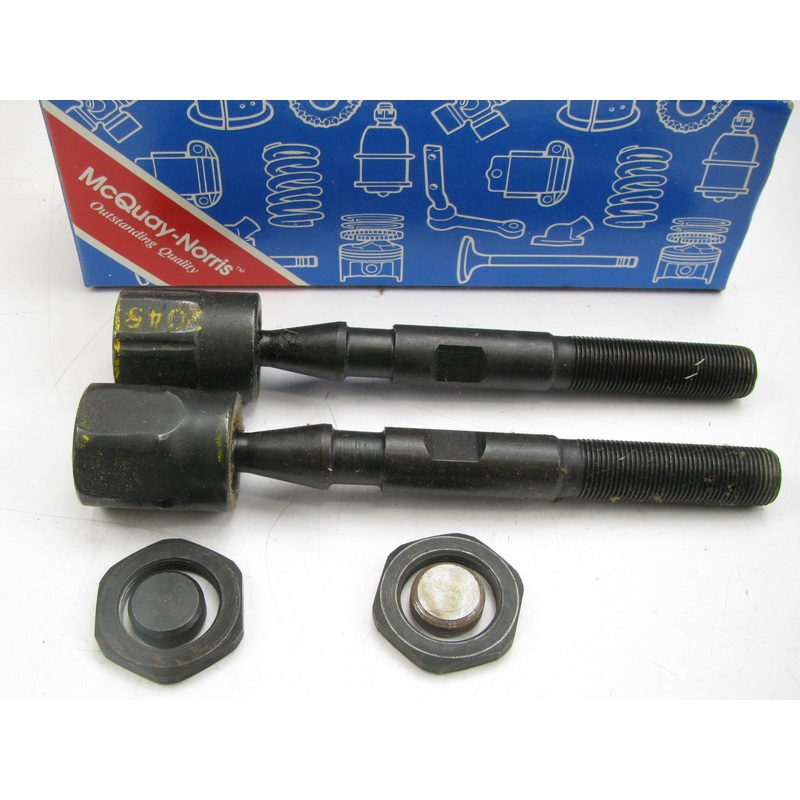 (2) Mcquay-norris ES2045R Front Inner Steering Tie Rod End 1975-1980 AMC Pacer