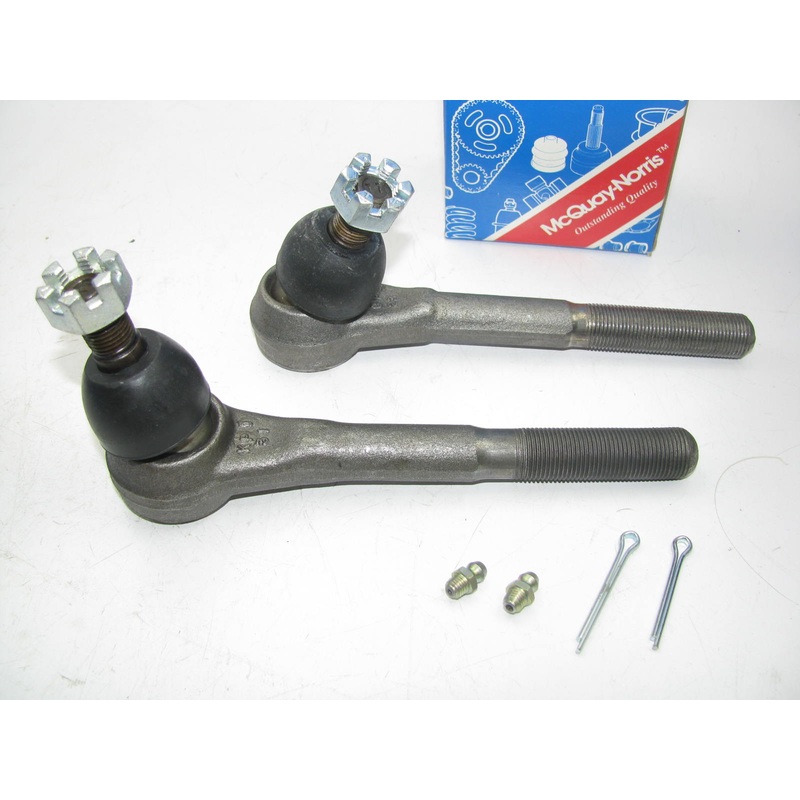 (2) Mcquay-norris ES409R Steering Tie Rod End - Front Outer - Made In USA