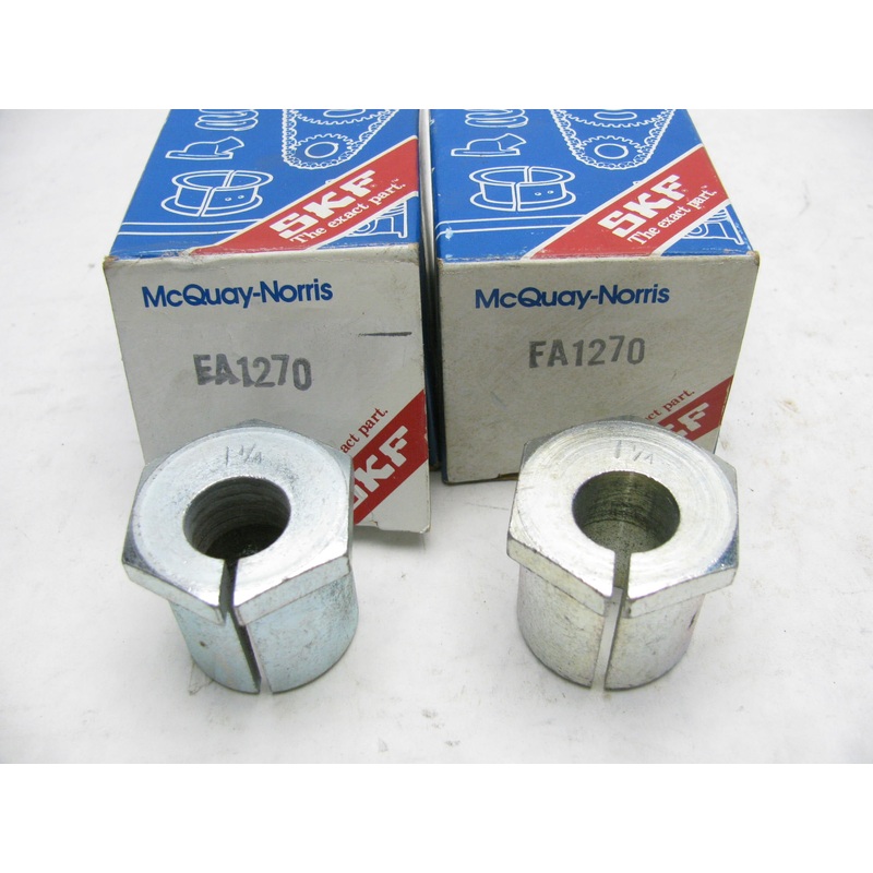 (2) Mcquay-norris FA1270 Alignment Adjust Camber Bushings, 1-1/4 Degree