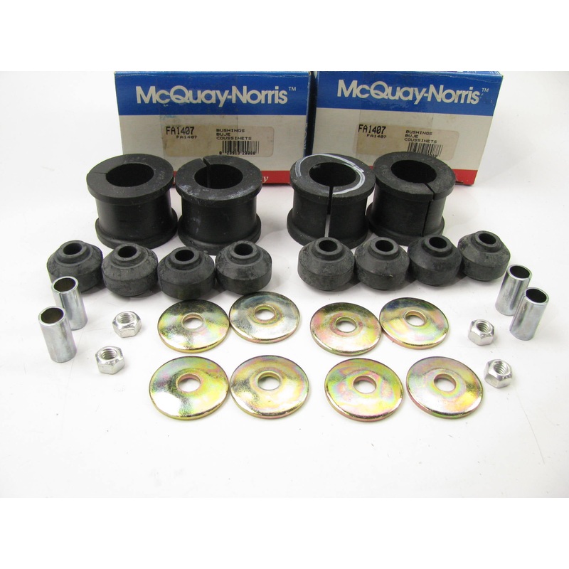 (2) Mcquay-norris FA1407 Suspension Stabilizer Bar Bushing Kit, Front