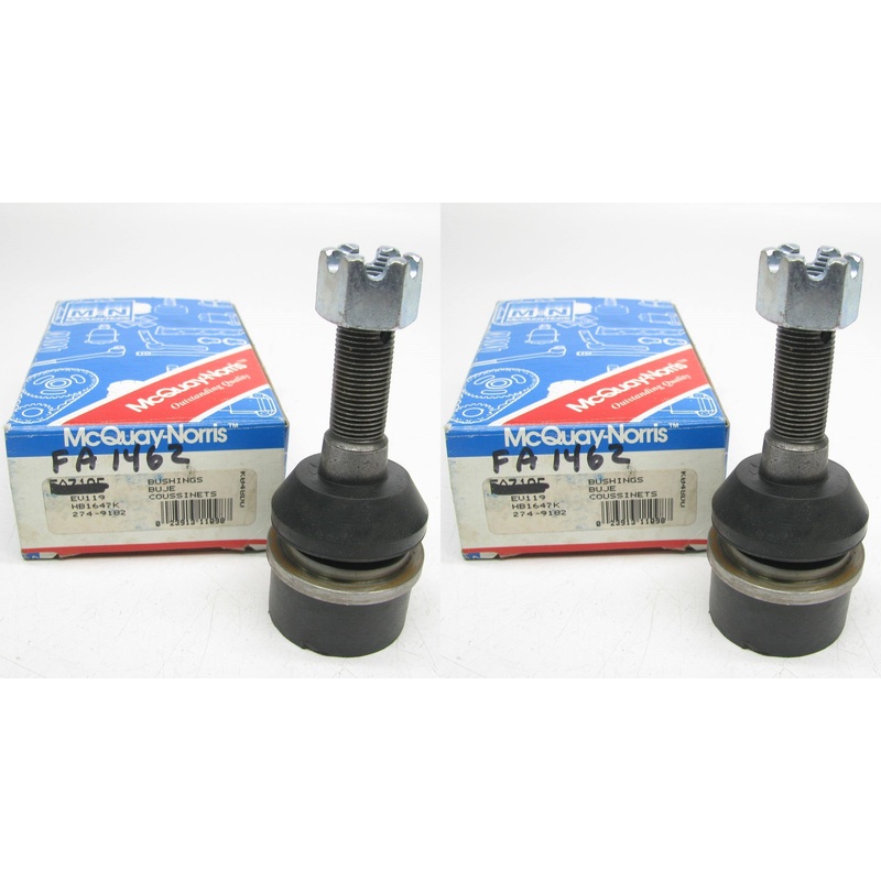 (2) Mcquay-norris FA1462 Front Upper Ball Joints - PAIR