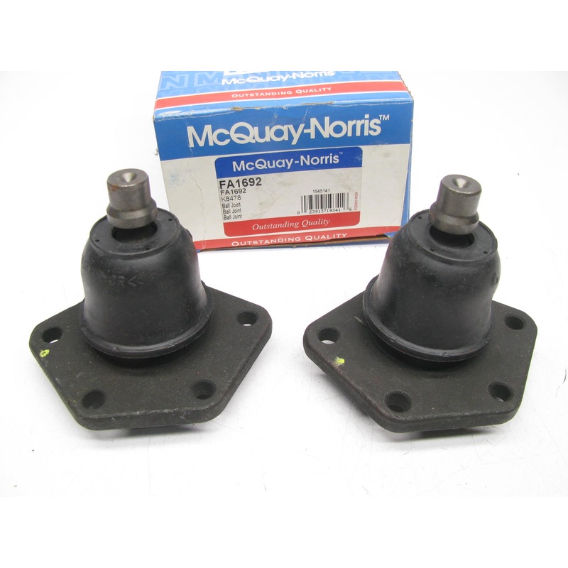 (2) Mcquay-Norris FA1692 FRONT UPPER Suspension Ball Joints 86-97 Aerostar RWD