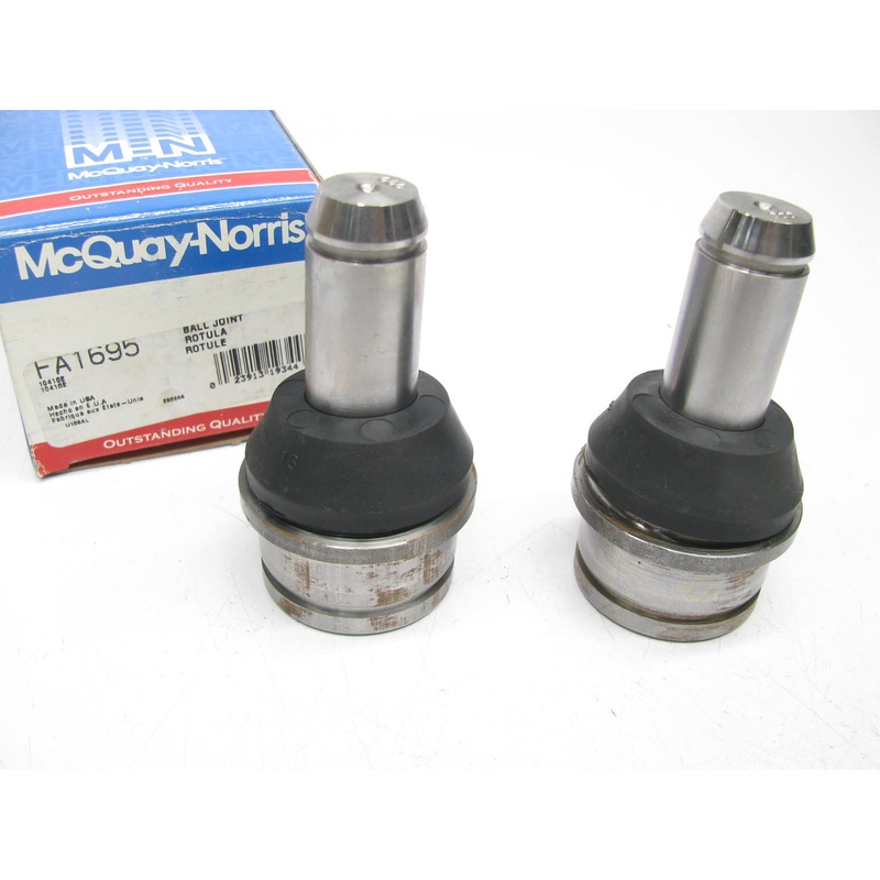 (2) Mcquay-norris FA1695 FRONT UPPER Suspension Ball Joints - 4WD
