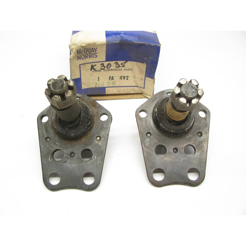 (2) Mcquay-norris FA492 Front Lower Suspension Ball Joint