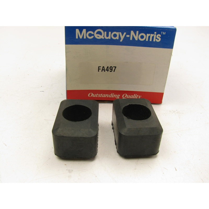 (2) Mcquay-norris FA497 Strut Rod Bushings For 1972-73 IHC 1010 1975 Travelall