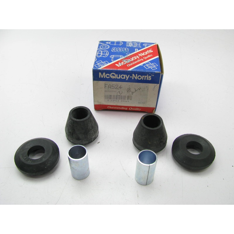 (2) Mcquay-norris FA524 Suspension Strut Rod Bushing Kit Front