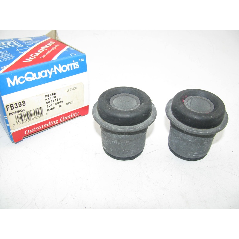(2) Mcquay-Norris FB398 Suspension Control Arm Bushing - Front Upper