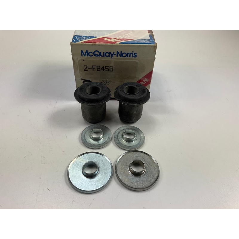 (2) Mcquay-norris FB458 Suspension Control Arm Bushing - Front Upper