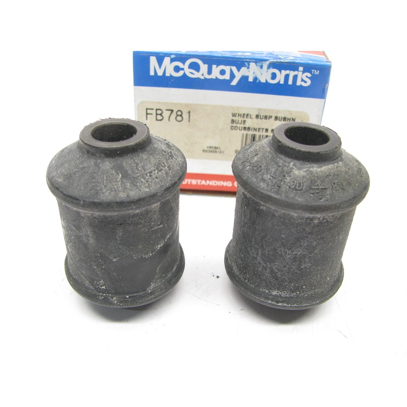 (2) Mcquay-Norris FB781 FRONT LOWER FORWARD Suspension Control Arm Bushings