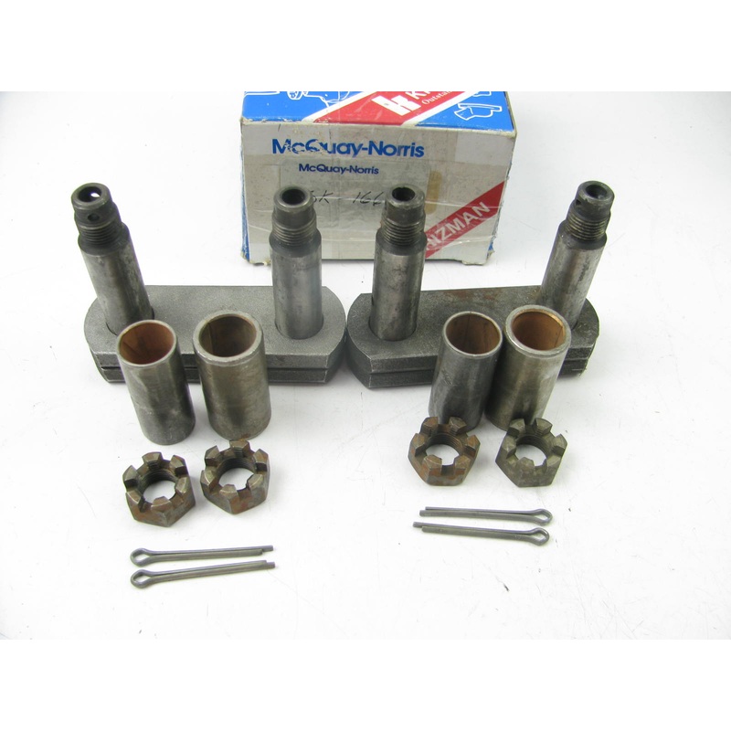 (2) Mcquay-norris SK166 Rear Of Front Leaf Spring Shackle 1957-1966 Ford F-350