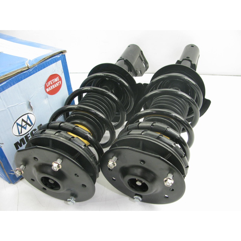 (2) Mega 725048 FRONT Suspension Struts And Coil Springs Assembly