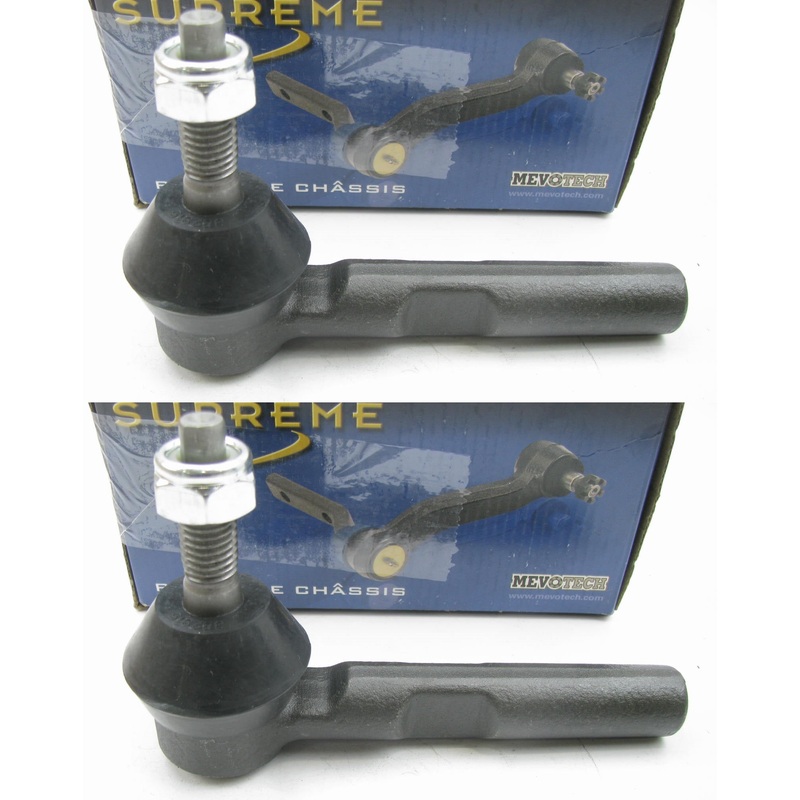 (2) Mevotech MES80311 Front Outer Steering Tie Rod Ends