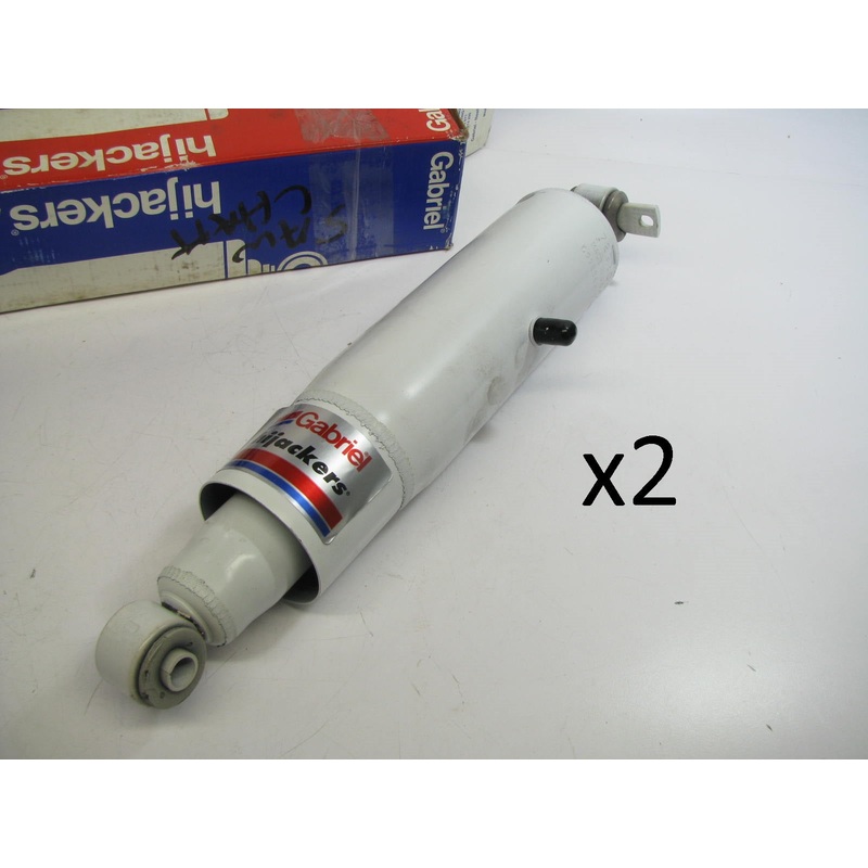 (2) Gabriel 39232 Adjustable Air Hi Jacker Shock Absorber - Rear - PAIR