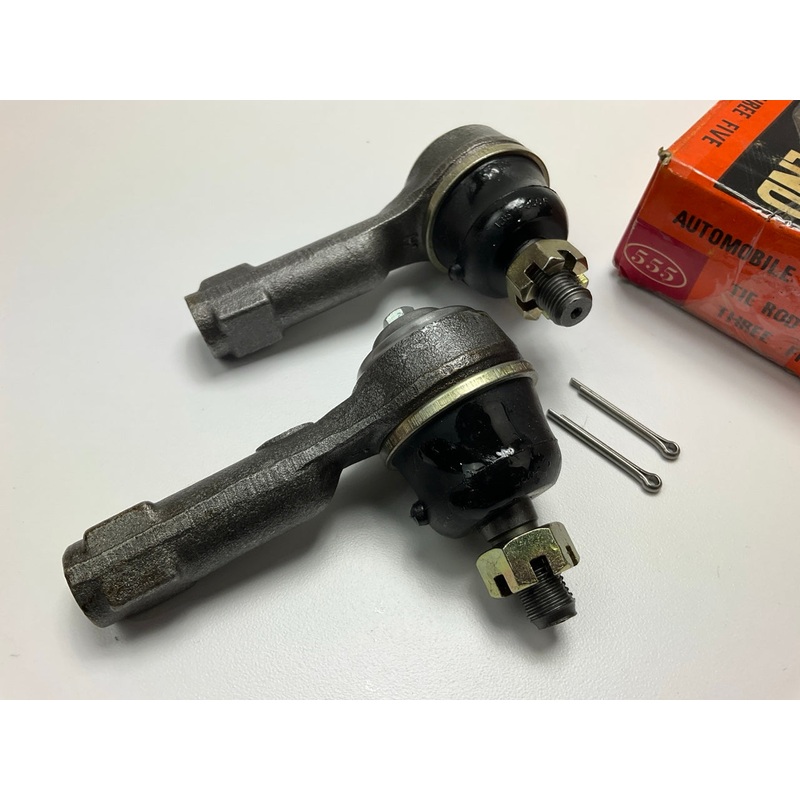 (2) Genuine 555 48520-D0125 Outer Steering Tie Rod Ends
