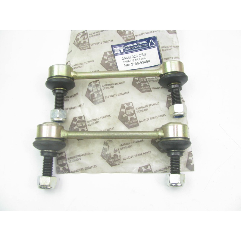 (2) Hamburg-technic 2700-93490 Suspension Stabilizer Sway Bar Link Kit - Rear