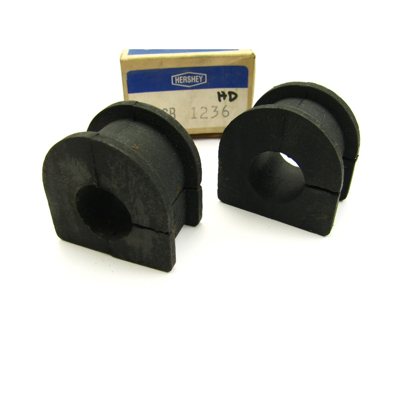 (2) Hershey SB-1236 Suspension Stabilizer Bar Bushing - Front