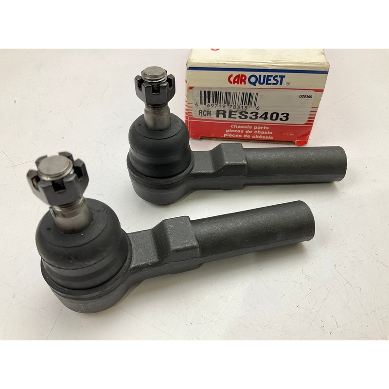 (2) Carquest RES3403 Steering Tie Rod End - Front Outer