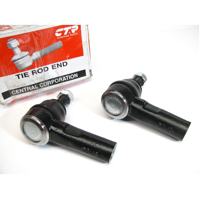 (2) CTR Front Outer Steering Tie Rod Ends