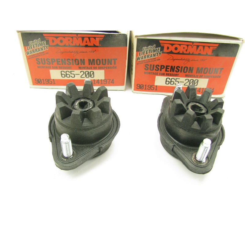(2) Dorman 665-200 Suspension Strut Mount - Rear Left / Right