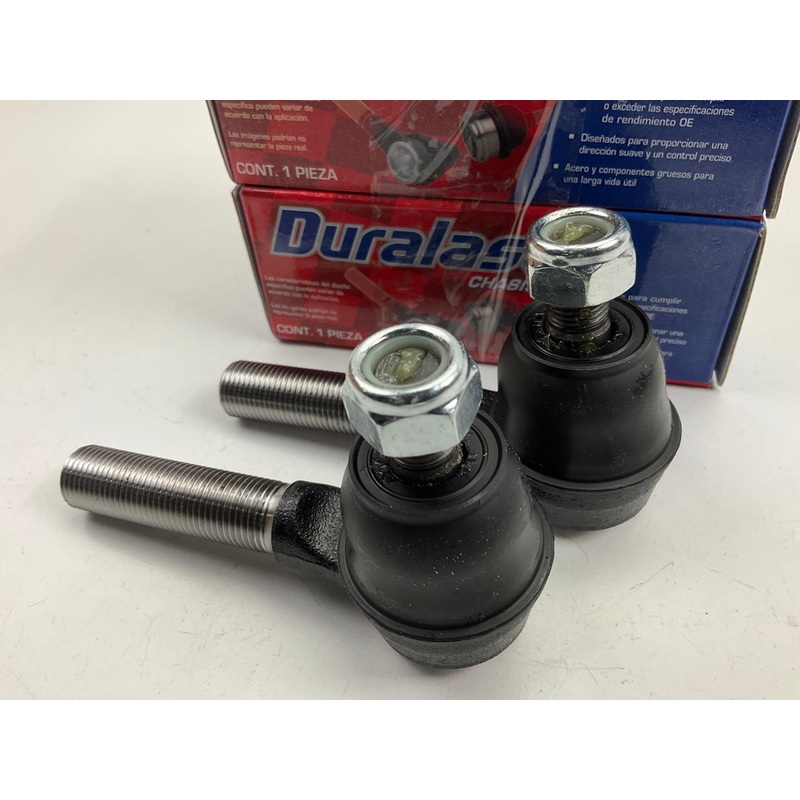 (2) Duralast ES3045R Steering Tie Rod End - Front Outer