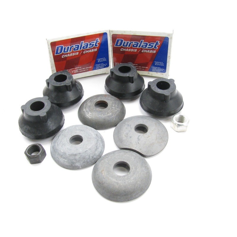 (2) Duralast FA924 Suspension Strut Rod Bushings Kit - Front