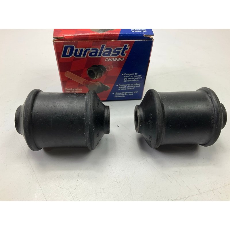 (2) Duralast FB781 Front Lower Forward Suspension Control Arm Bushings