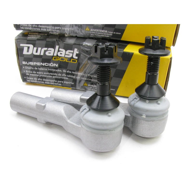 (2) Duralast GES3695 Outer Steering Tie Rod Ends For 03-06 Expedition, Navigator