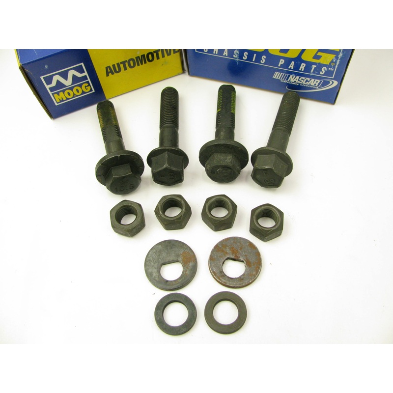 (2) For New Moog K5283 Front Lower Strut Mount Cam Bolt FA1333 K5283