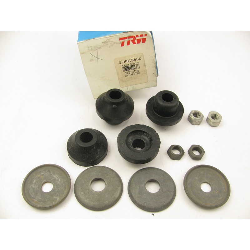 (2) Front TRW HB1068K Suspension Strut Rod Bushings PAIR