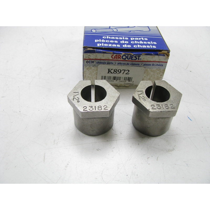 (2) Carquest K8972 Suspension Alignment Caster Camber Bushing - 1/2 Degree RWD