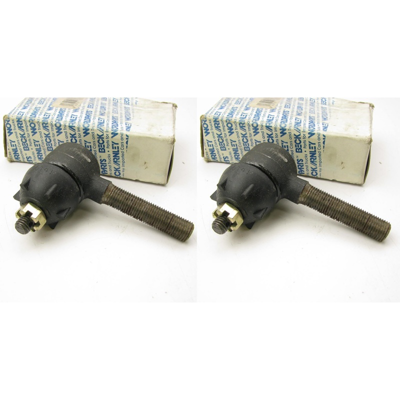 (2) Beck Arnley 101-0479 Front Outer Tie Rod Ends