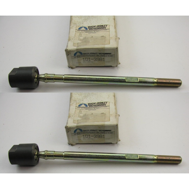 (2) Beck Arnley 101-3981 Steering Tie Rod Ends For 1985-1989 Subaru DL GL GL-10