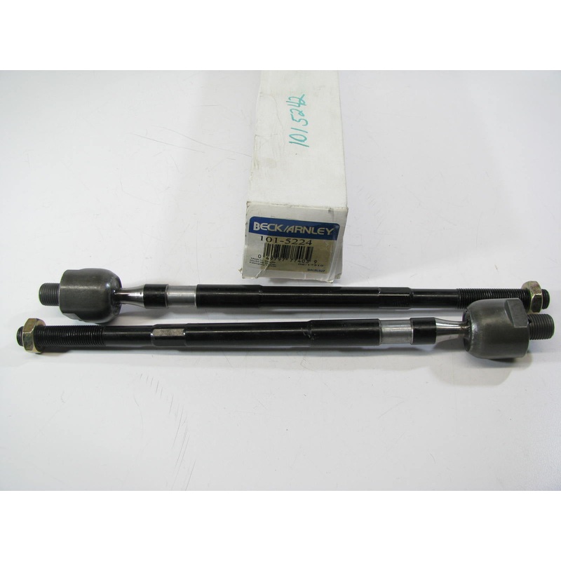 (2) Beck Arnley 101-5224 Front Inner Tie Rod End For 1995-1998 Hyundai Sonata
