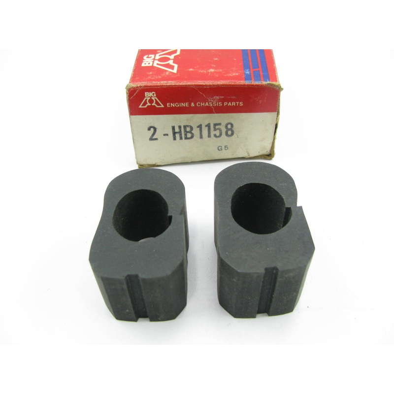 (2) Big A HB1158 Suspension Stabilizer Sway Bar Bushing - Front