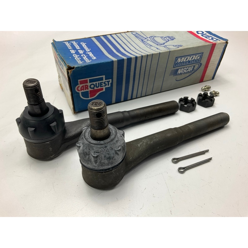 (2) Carquest ES2218RL Front Outer Tie Rod Ends 83-95 Chevy G10 G20 G30 Van RWD
